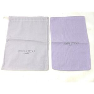 JIMMY CHOO Drawstring Dust Bag Purse Handbag Shoes Storage Cover